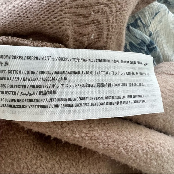 Mens Hollister Comfortable Tan Shacket Cotton Snap Front Cozy Sweater Size XL - Picture 6 of 6